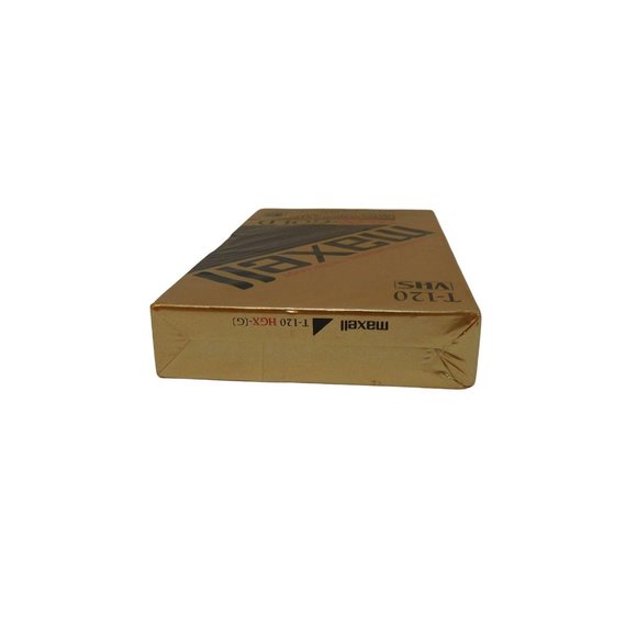 VHS tape Maxell Hgx-Gold T-120 New Sealed - Picture 3 of 7